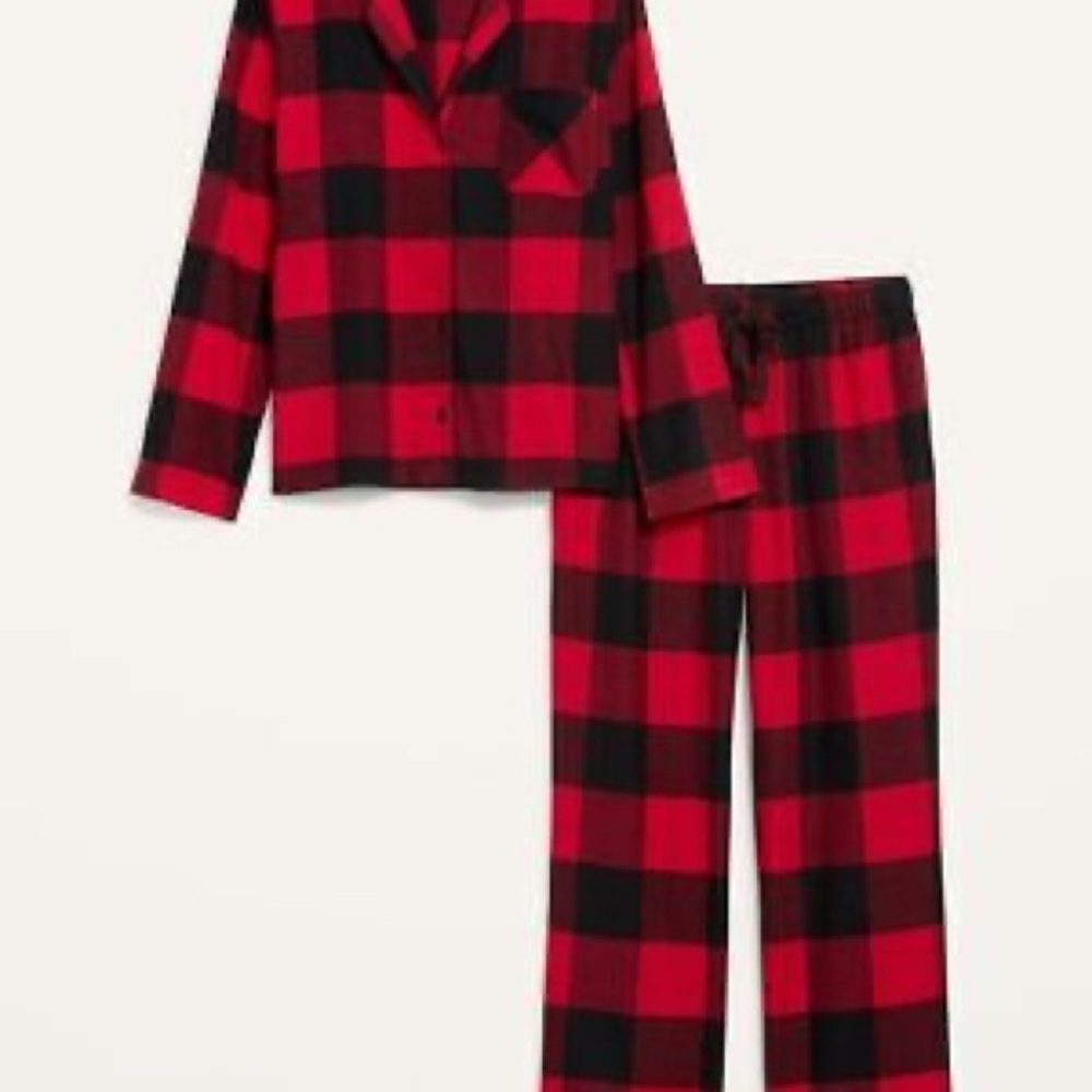 Red and Black Plaid Pajamas